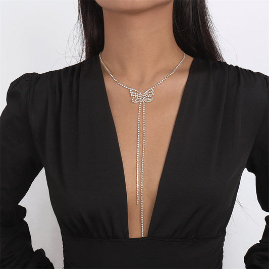 Daily Party Patchwork Rhinestone Necklaces