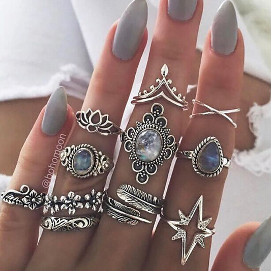 Eleven Pieces Rings (subject to the Actual Object)