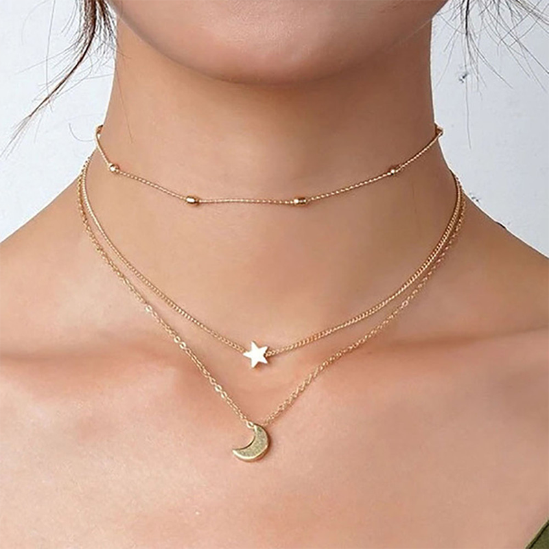 Simplicity Patchwork Necklaces Gj0063