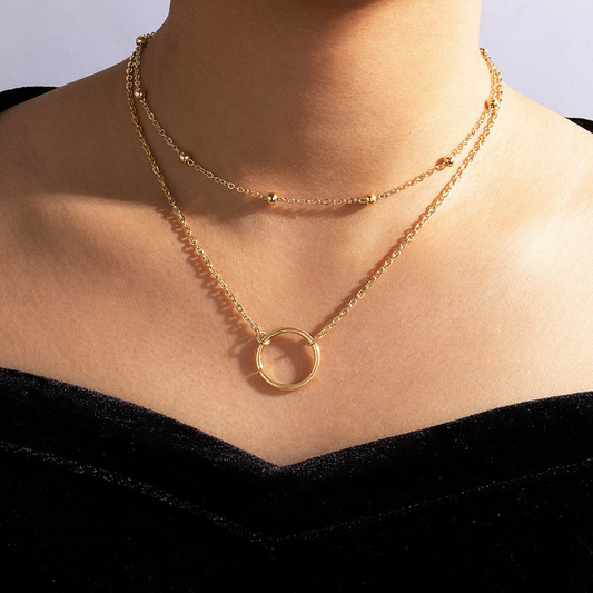 Simplicity Geometric Patchwork Necklaces Gj0067