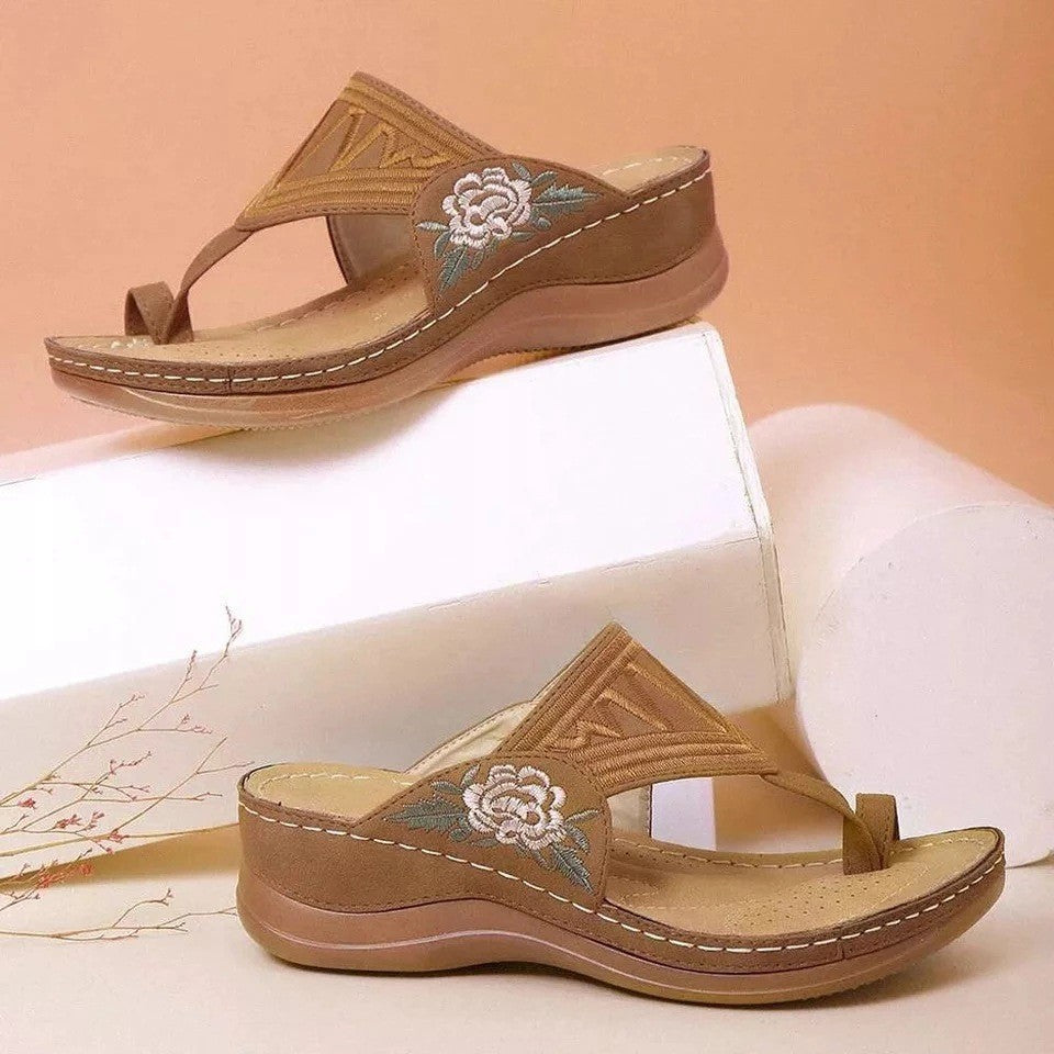 Vintage Inspired Orthopedic Sandals