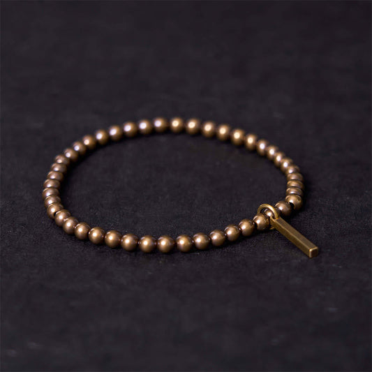 Copper Brass Beads Self-care Spiritual Bracelet