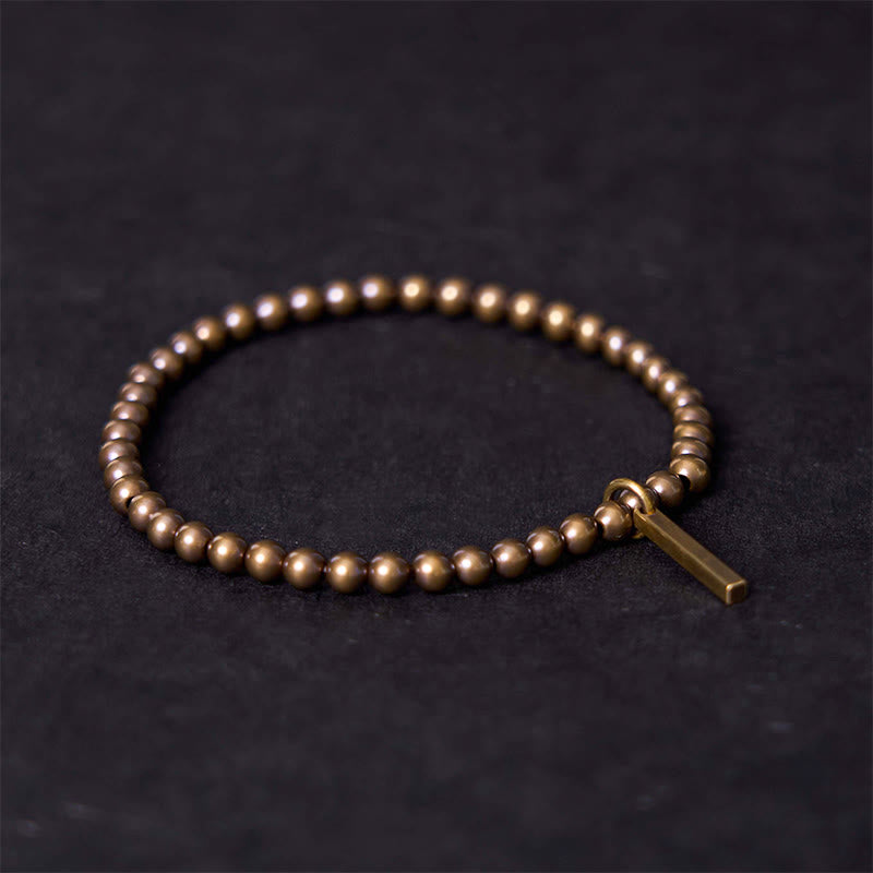 Copper Brass Beads Self-care Spiritual Bracelet