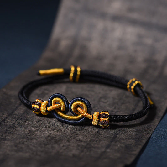 Wukong Knot Braided Bracelet for Protection and Spiritual Strength