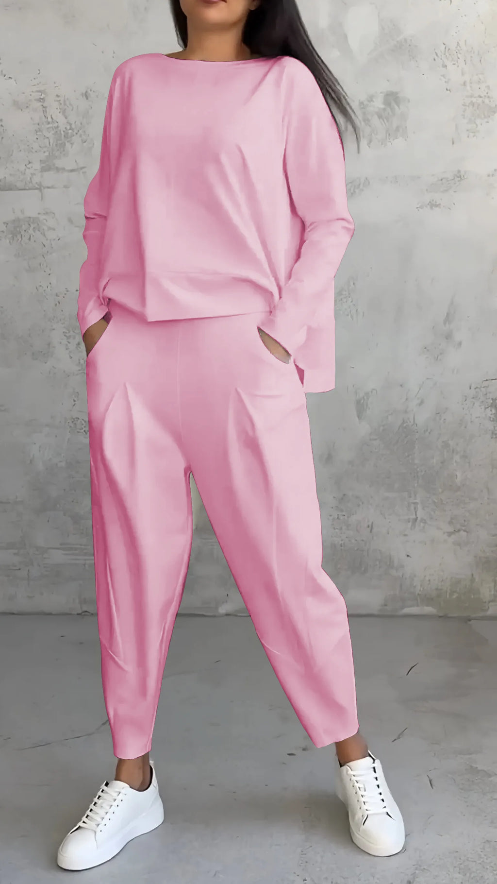 LM | Two-piece set in a casual relaxed fit style