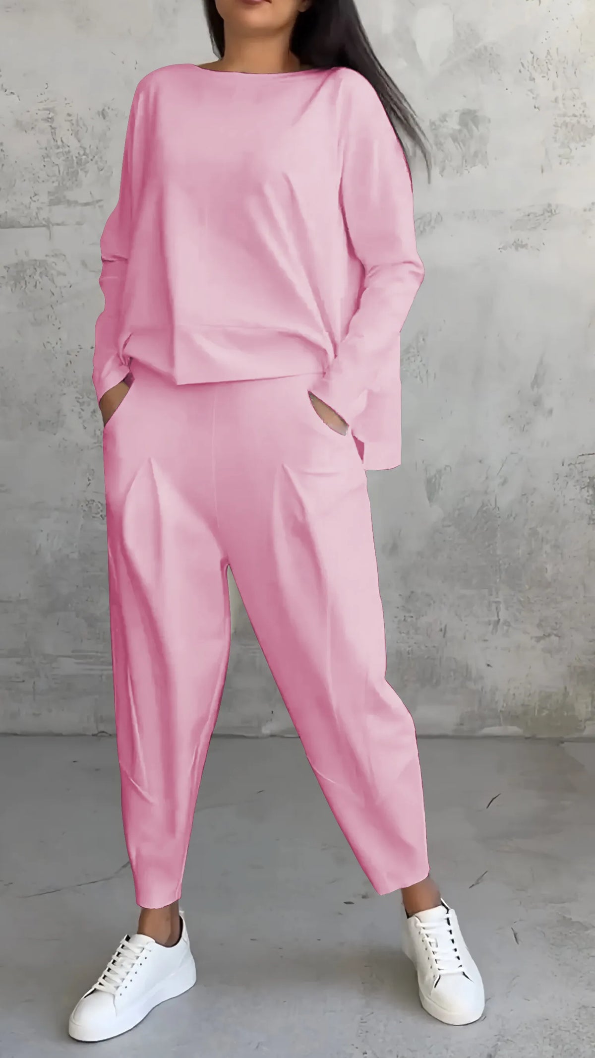 LM | Two-piece set in a casual relaxed fit style