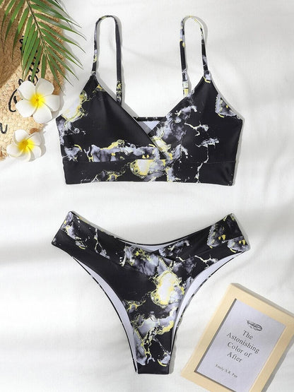 Gloria® | Bikini Bikini With Marble Print