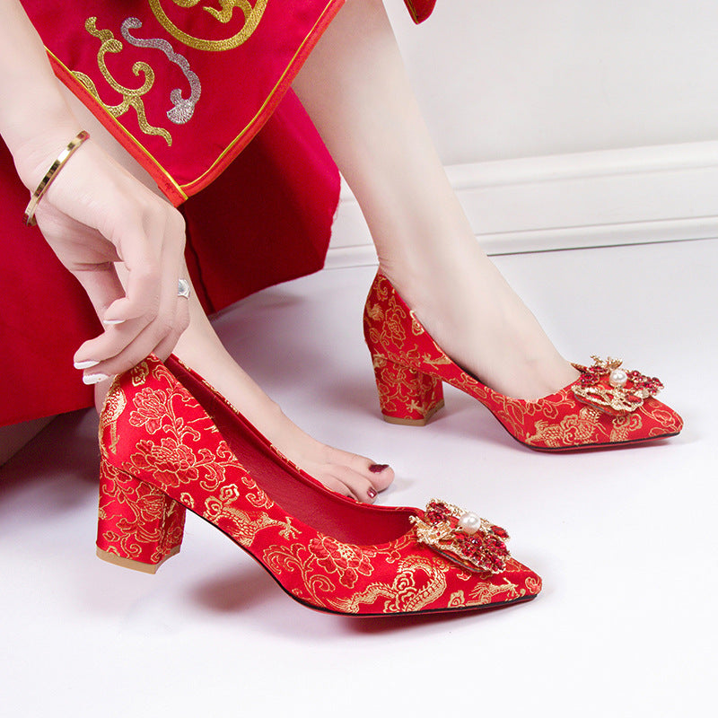 Vintage Inspired Orthopedic Heels