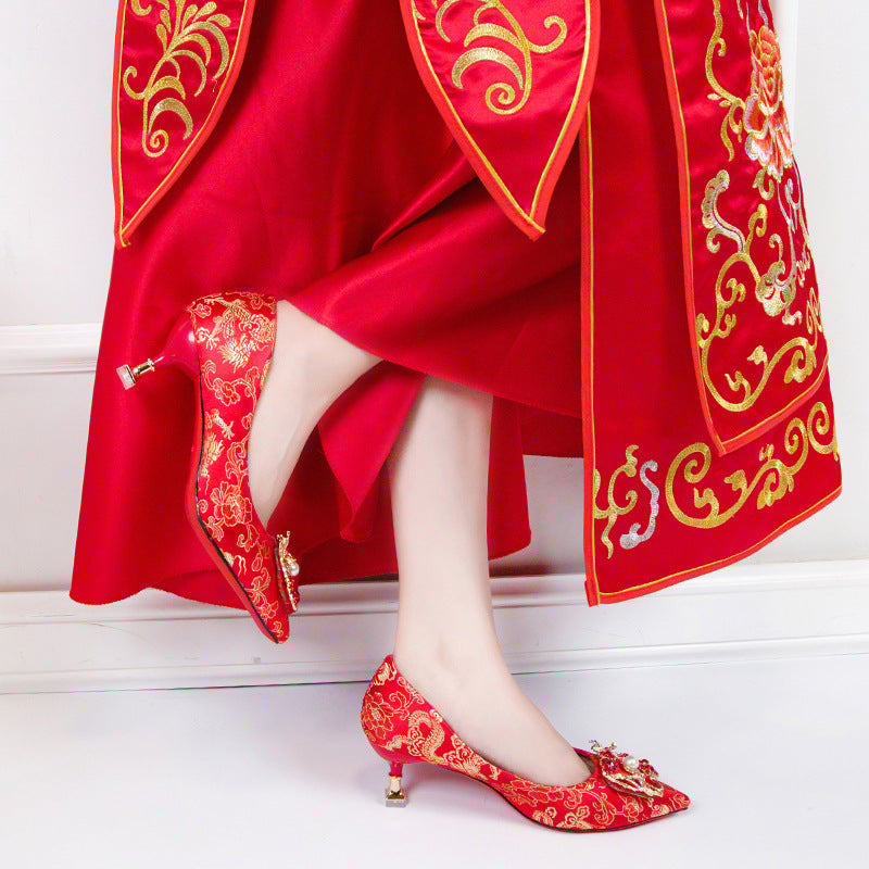 Vintage Inspired Orthopedic Heels