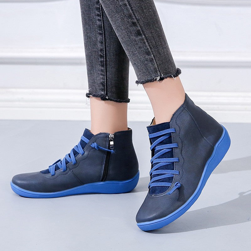 Vintage Inspired Orthopedic Boots