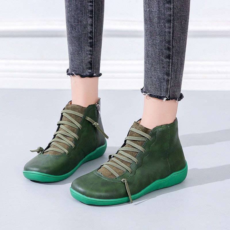 Vintage Inspired Orthopedic Boots