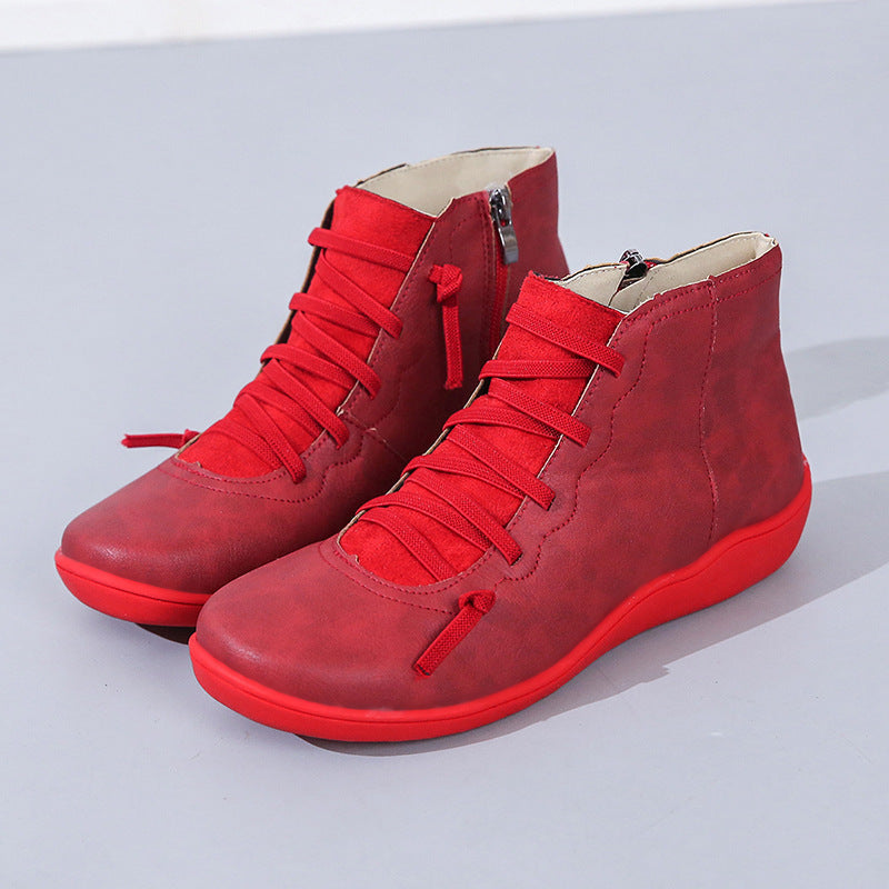 Vintage Inspired Orthopedic Boots