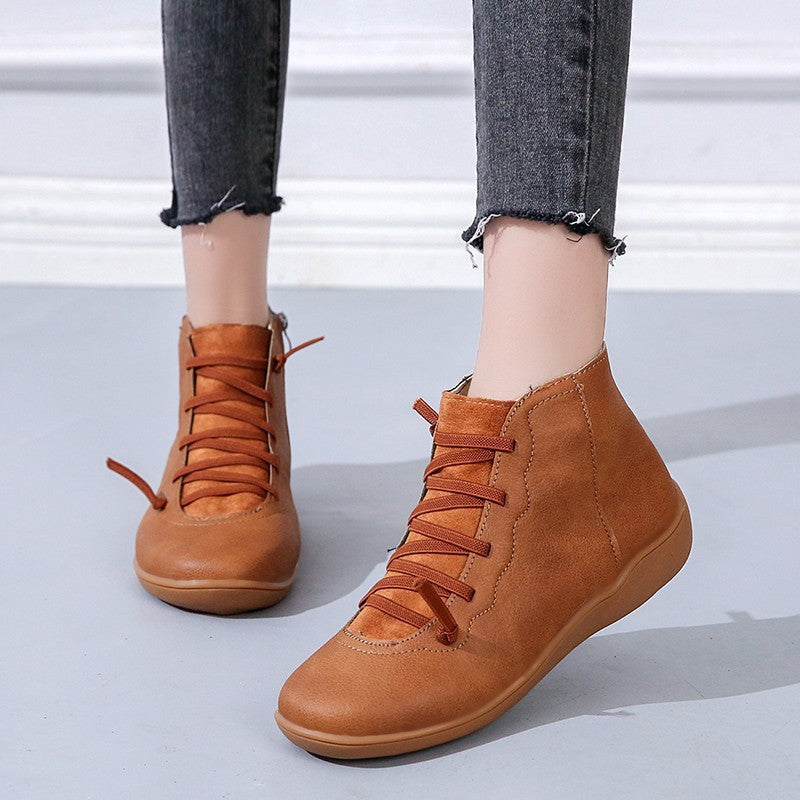 Vintage Inspired Orthopedic Boots