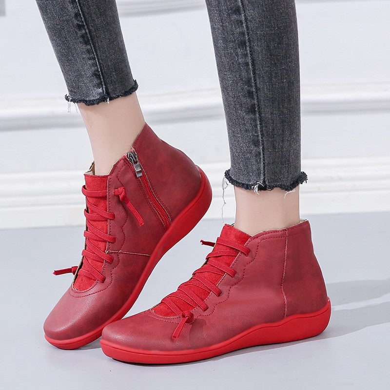 Vintage Inspired Orthopedic Boots
