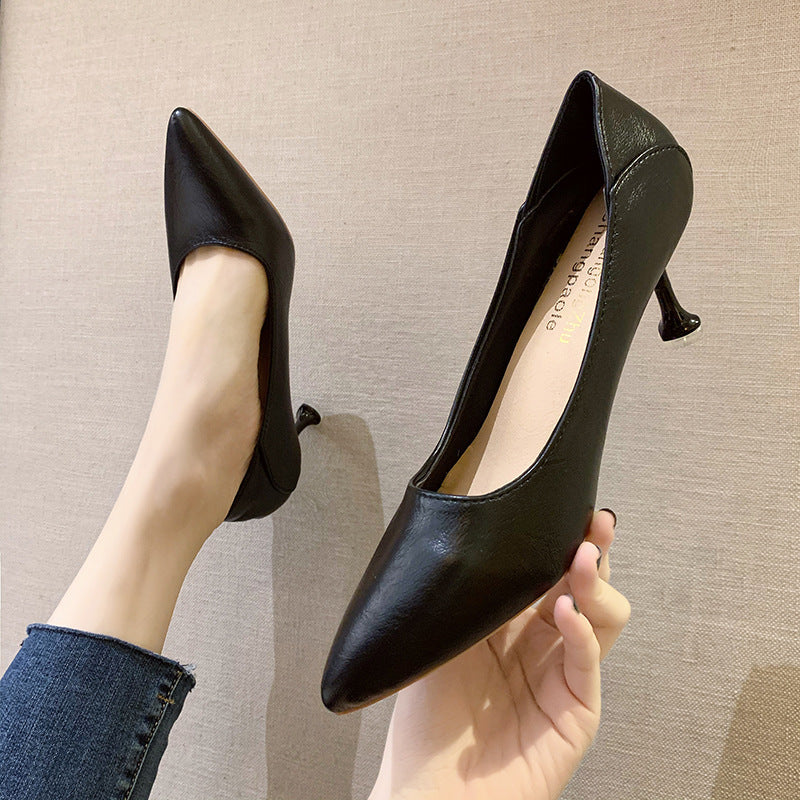 Classic Orthopedic Heels with Timeless Style