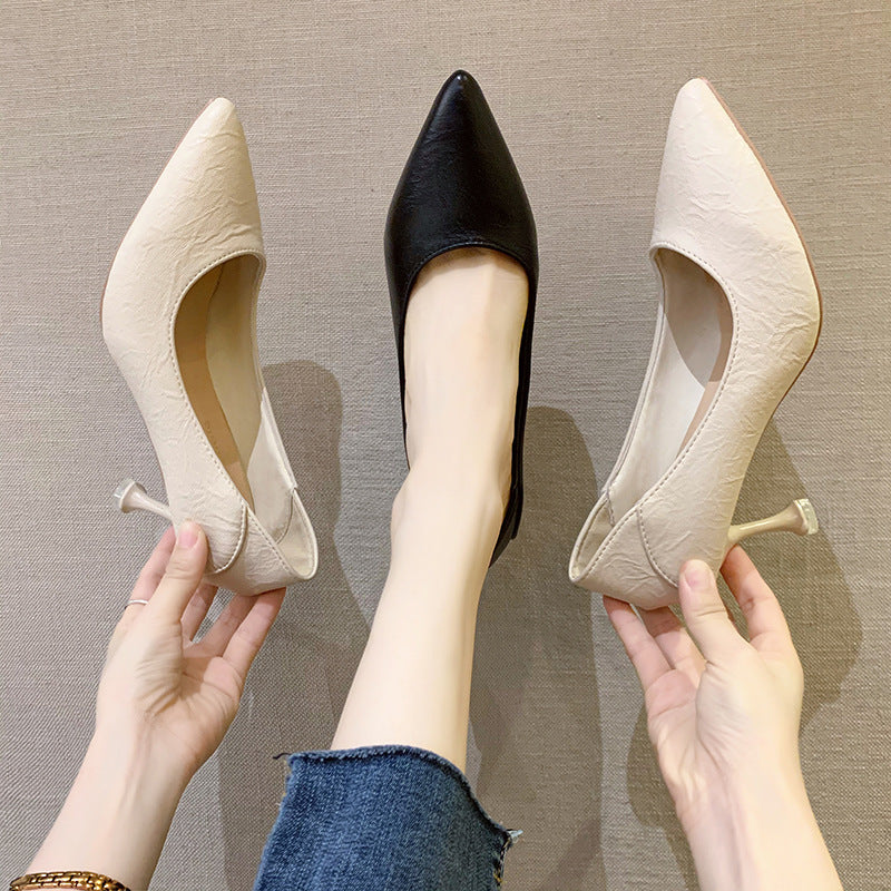 Classic Orthopedic Heels with Timeless Style