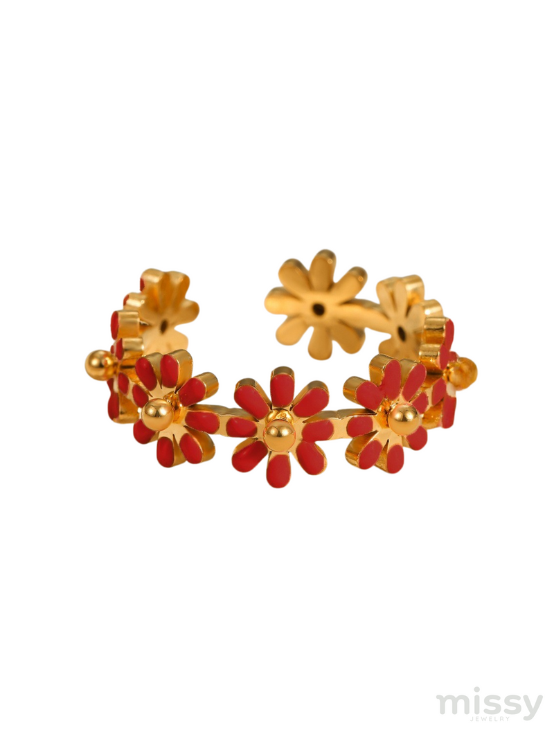 Hera Daisy Bloom Ring