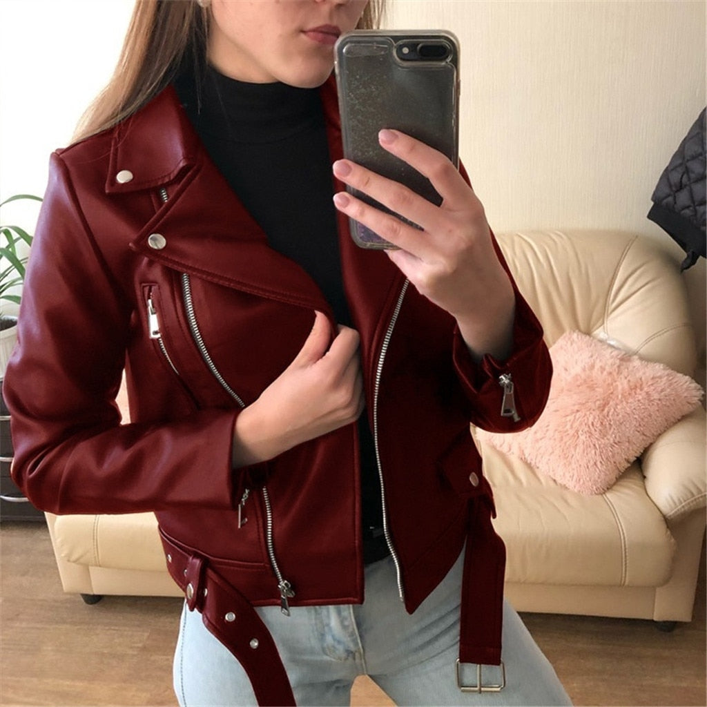 LM | TiaJacket I Leather jacket for women