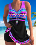 LM | Stylish and chic colorful swimsuit