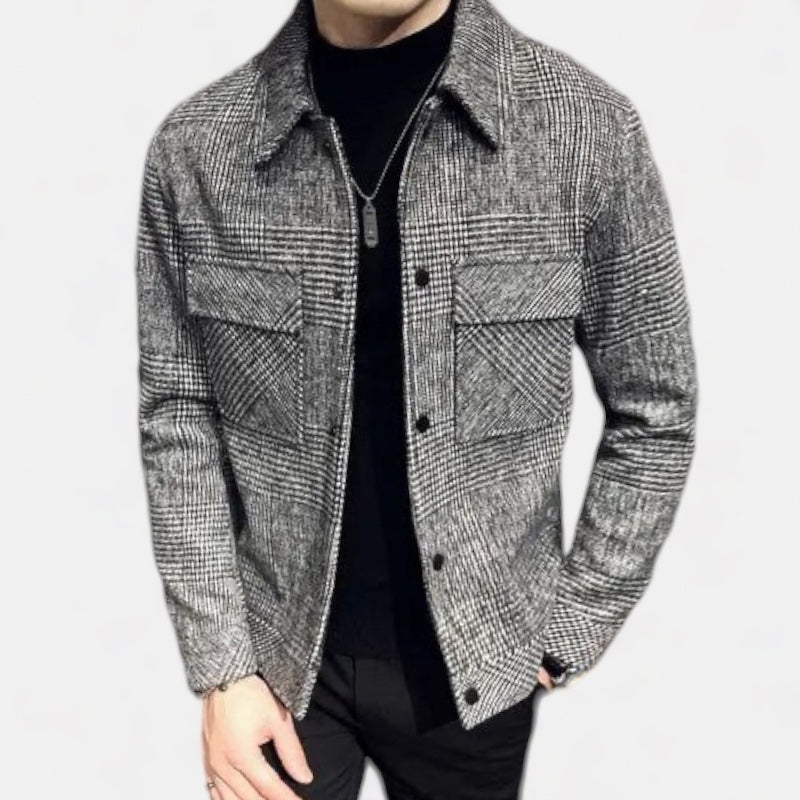 LM | Classic check jacket for all seasons