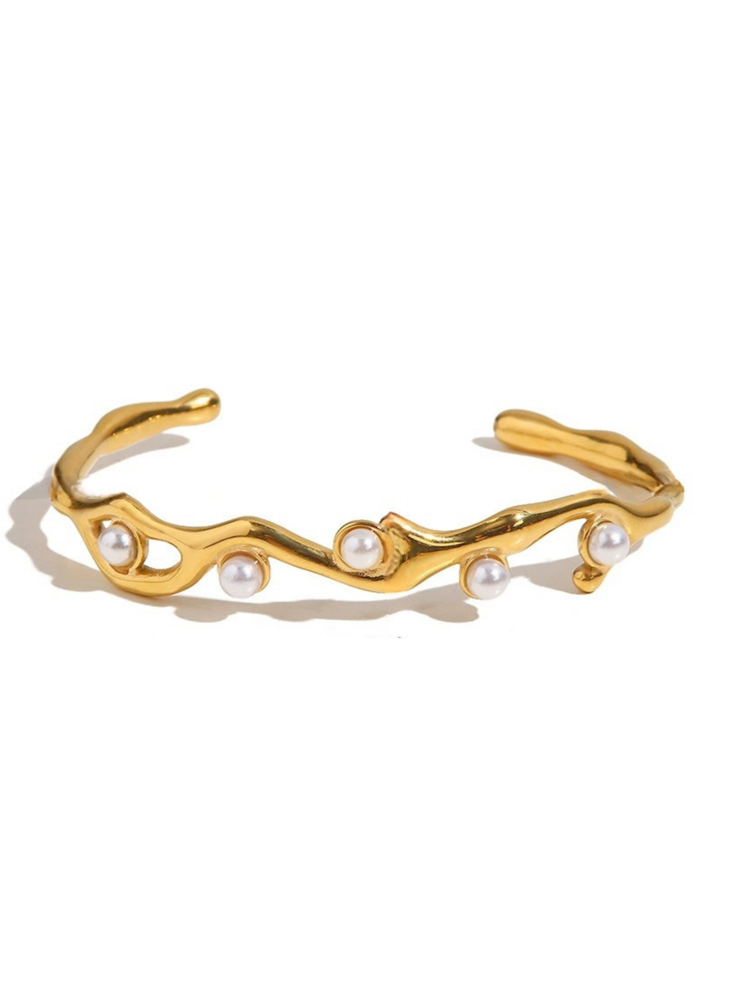 Eiliyah Pearl Cuff Bracelet