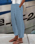 LM | Striped Loose Pants