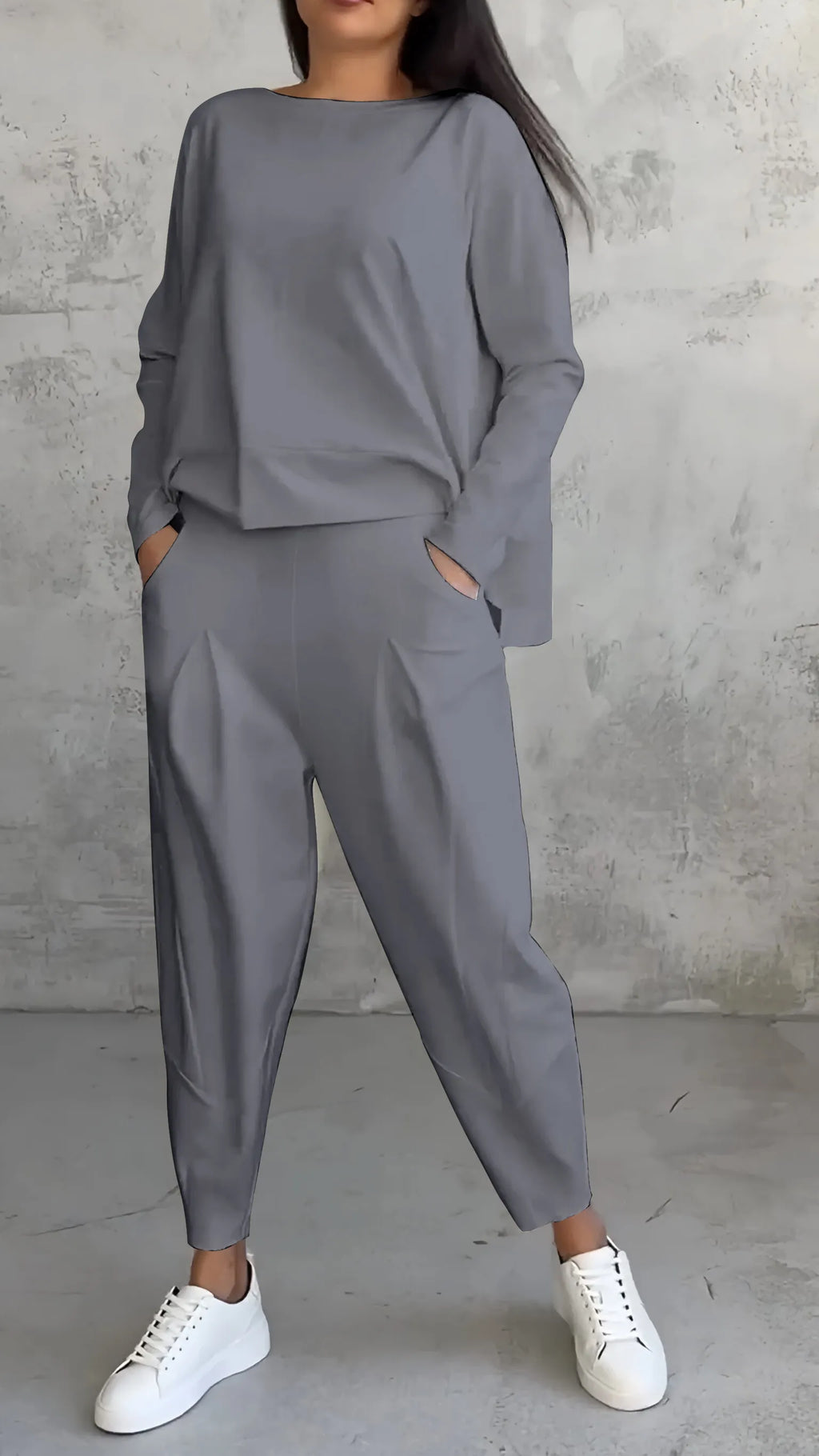 LM | Two-piece set in a casual relaxed fit style