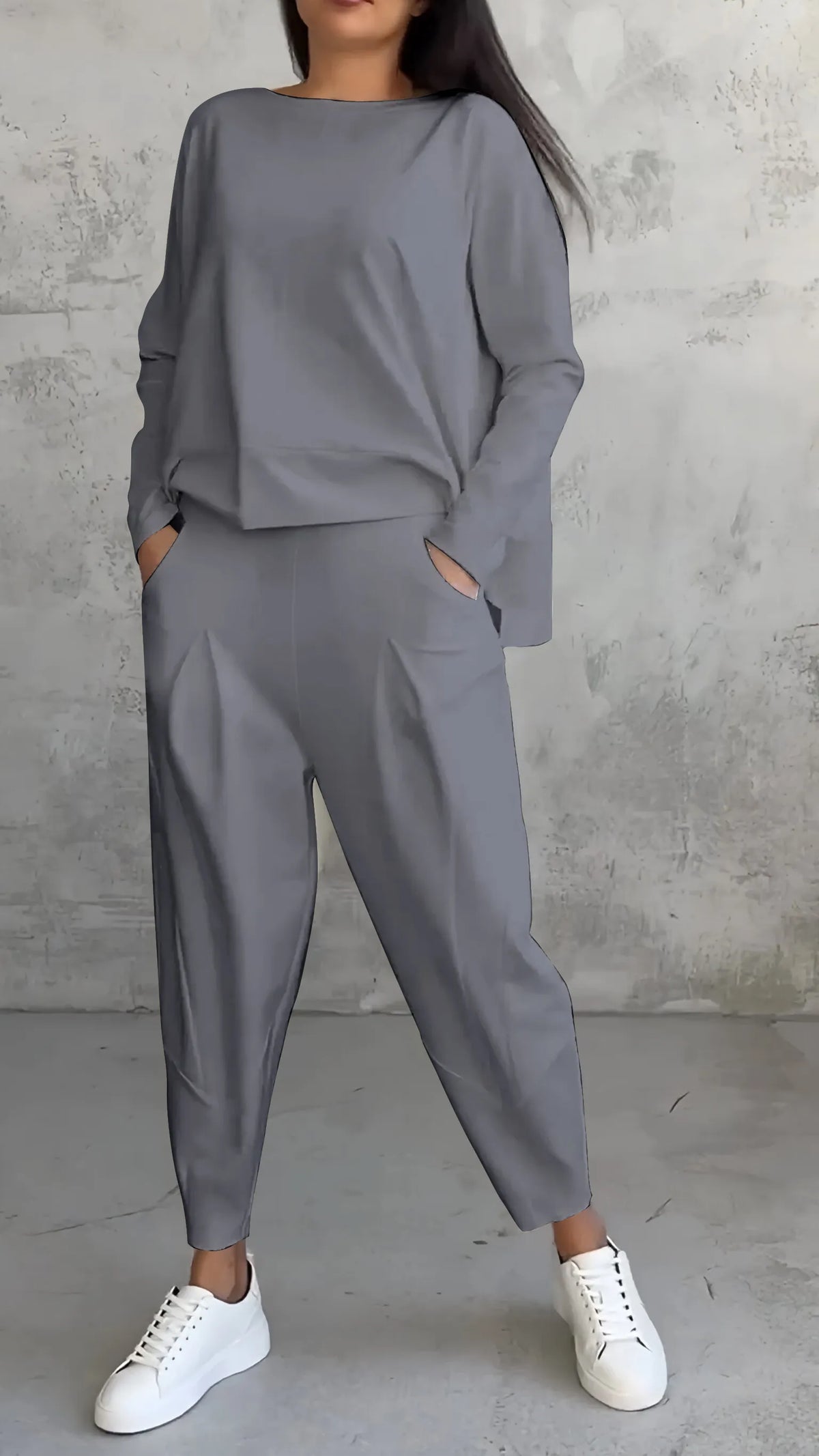 LM | Two-piece set in a casual relaxed fit style