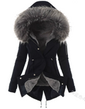 LM | elegant winter coat made of faux fur