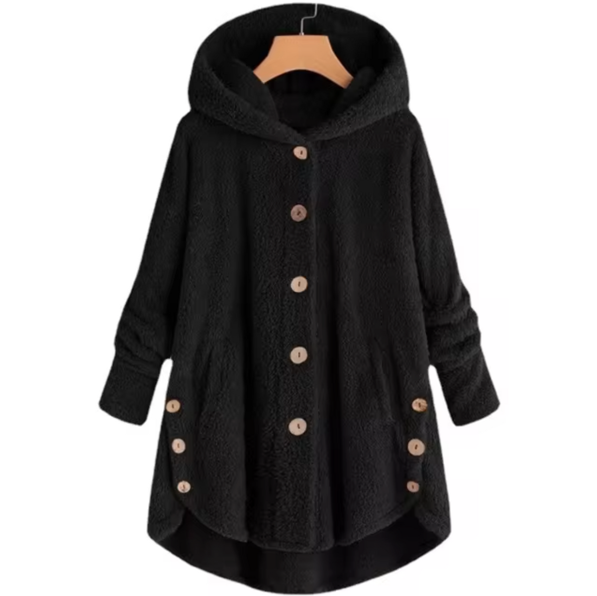 LM | Wool teddy bear plush coat