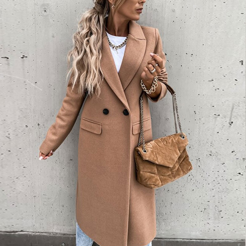 LM | Long coat with buttons