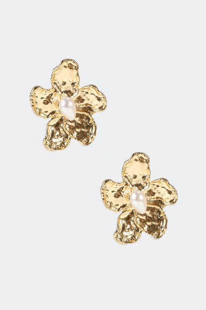 Pattern Stud Earrings