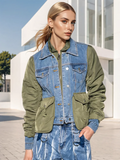Milagros® | Fashionable patchwork denim jackets