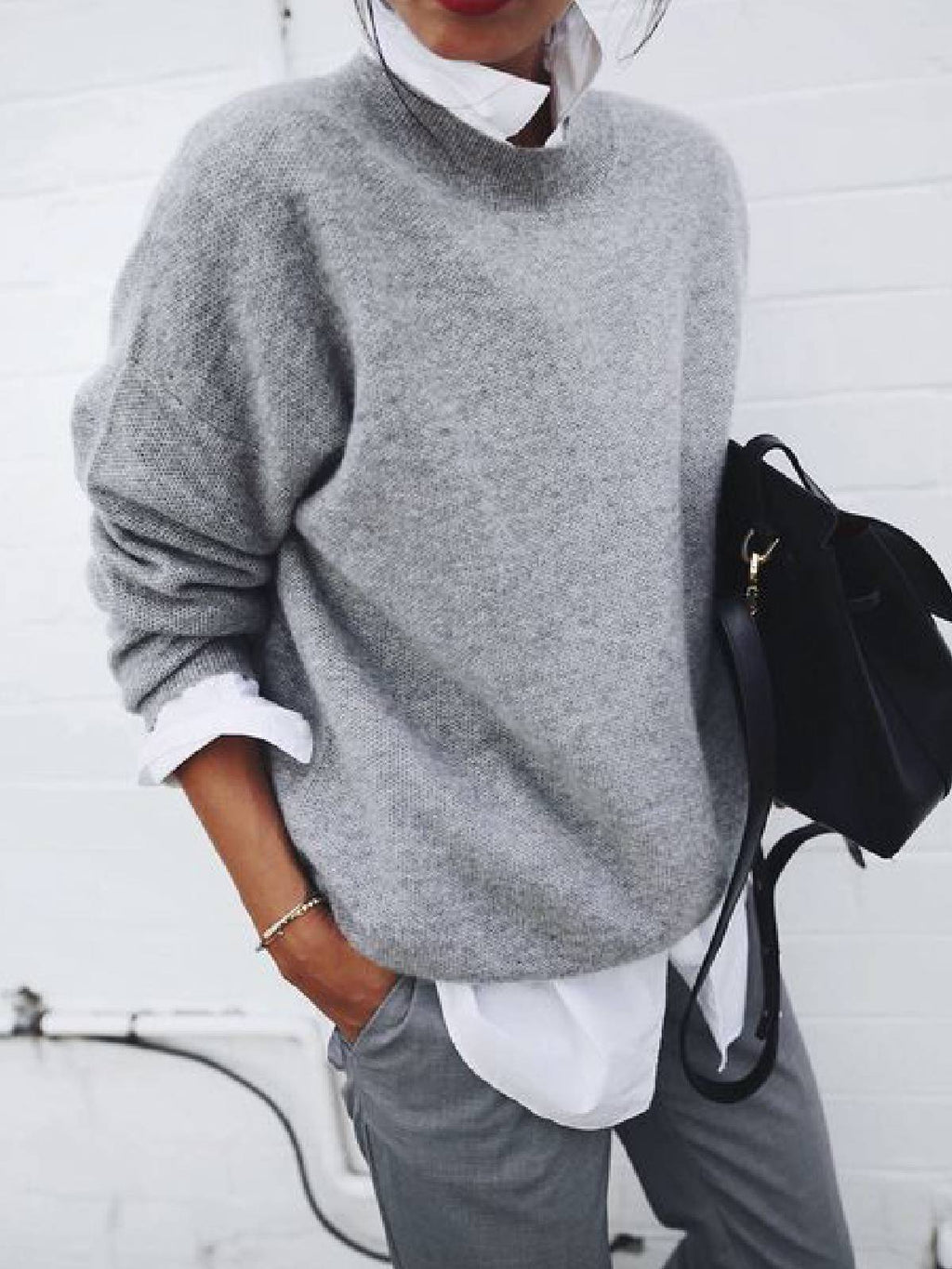 LM | Casual and Effortless Winter Sweater