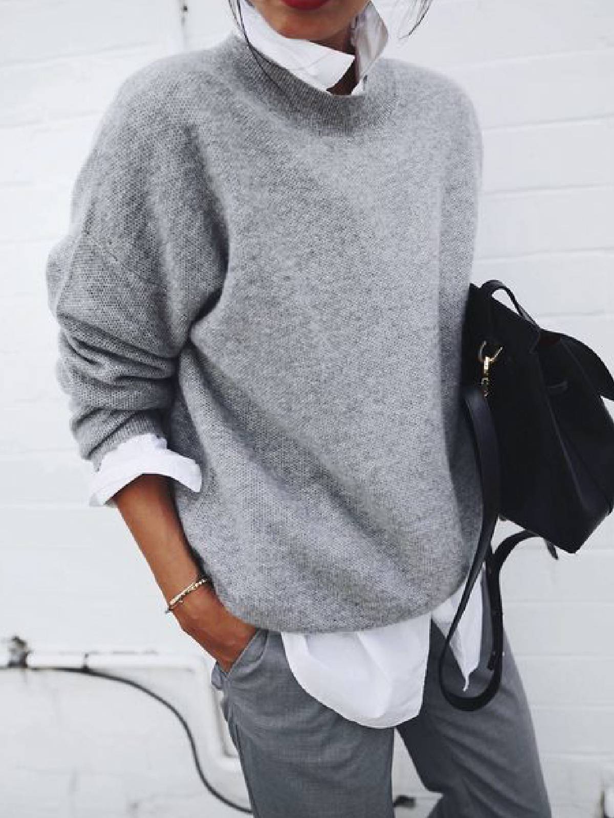 LM | Casual and Effortless Winter Sweater