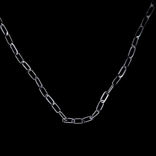 Minimalist Hip-hop Punk Cross Sweater Chain Necklace Set