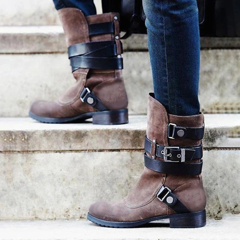 Chic Orthopedic Boots with Unique Design