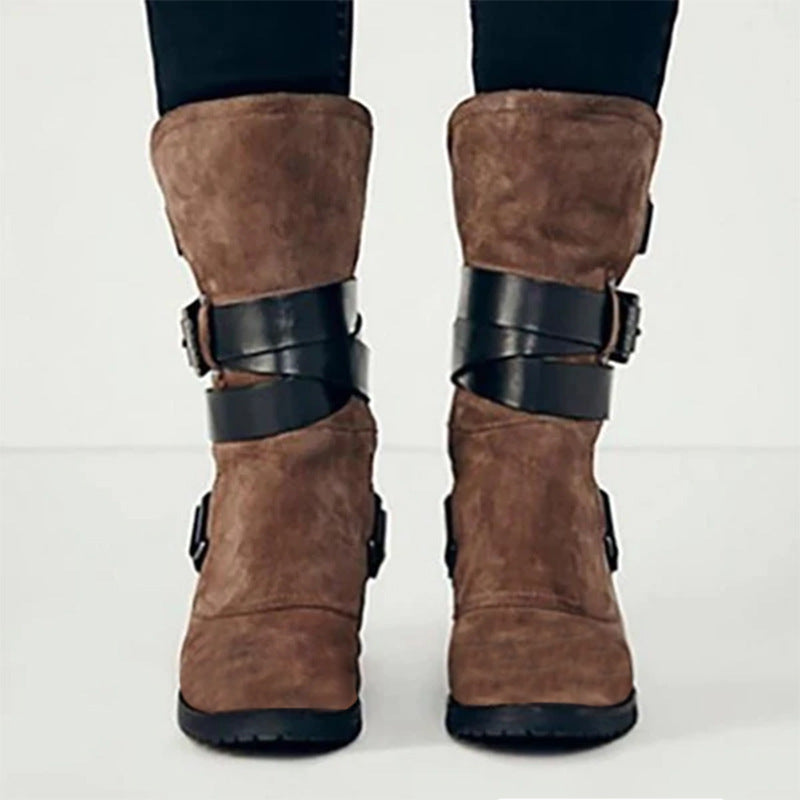 Chic Orthopedic Boots with Unique Design