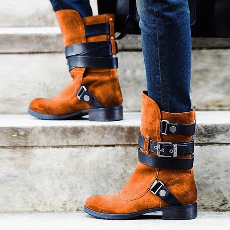 Chic Orthopedic Boots with Unique Design