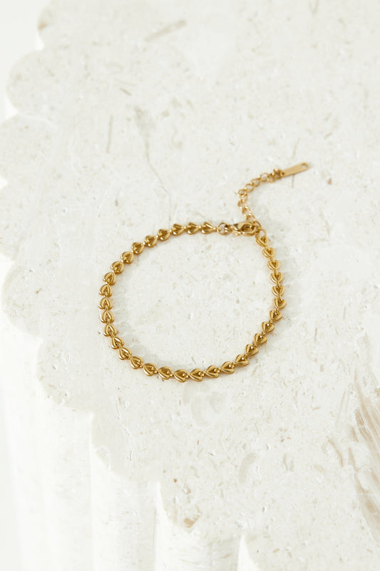 18k Gold Plated Love Bracelet Gold