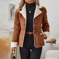 LM | Stylish women's coat with soft lining