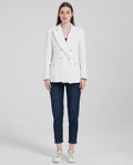 LM | Double-breasted blazer for women