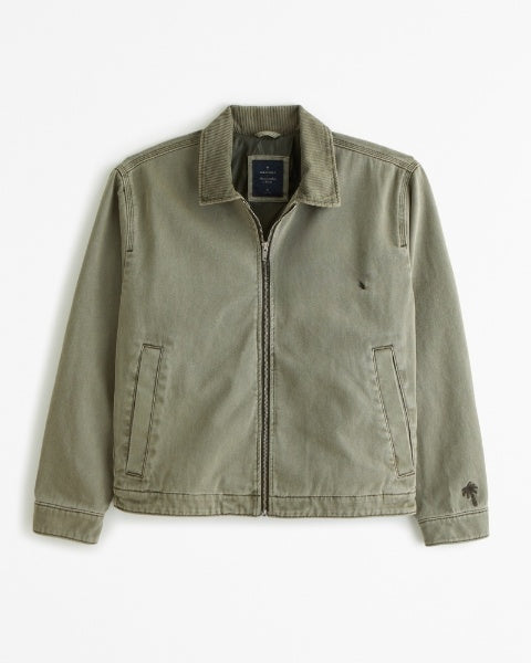 LM | Short zip-off work jacket