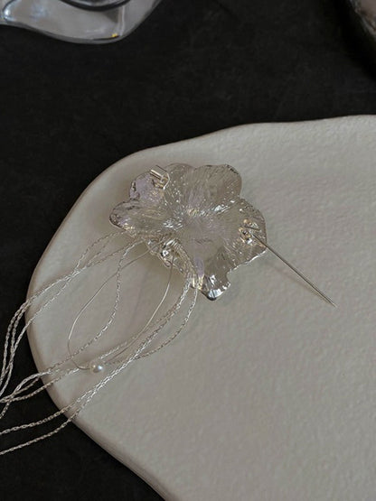 Original Stylish Color Tasseled Brooch