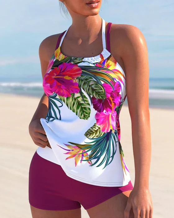 LM | Stylish and chic colorful swimsuit