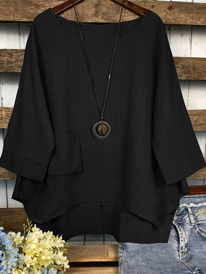 LM | Relaxed and fresh blouse