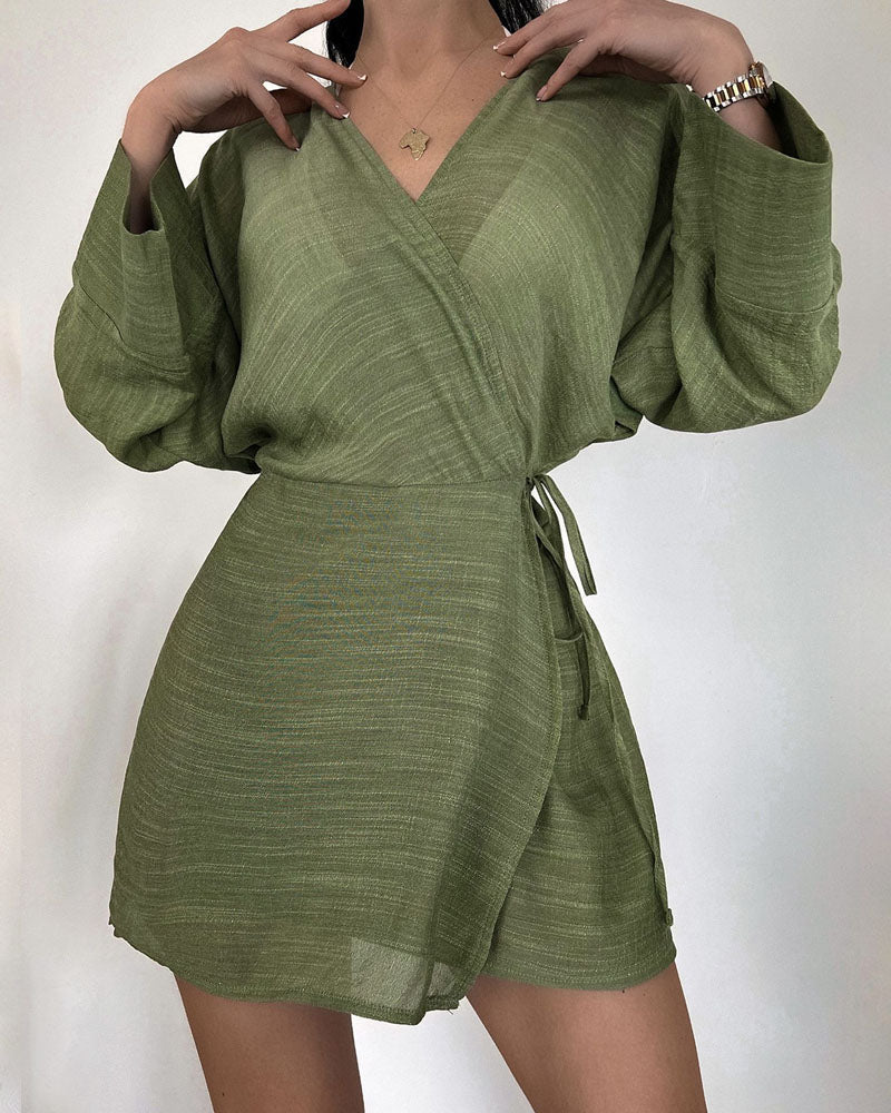 Kali® | Vacation V-neck Bikini Dress