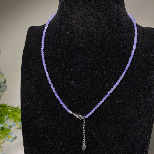 2mm Mixed Crystal Faceted Spiritual Necklace Healing Energy