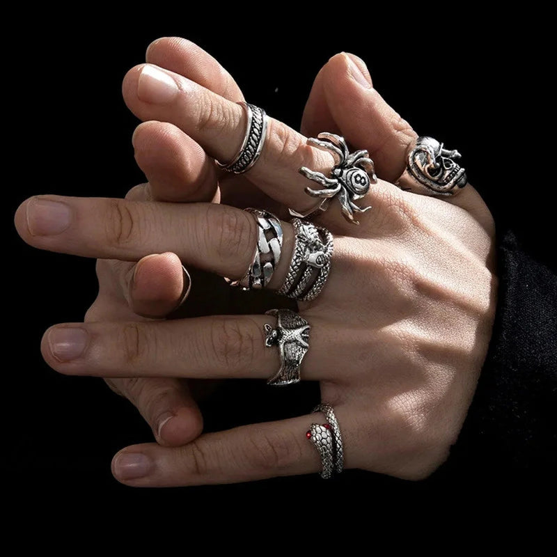 Rebel Poker Skeleton Dark Billiards Ring