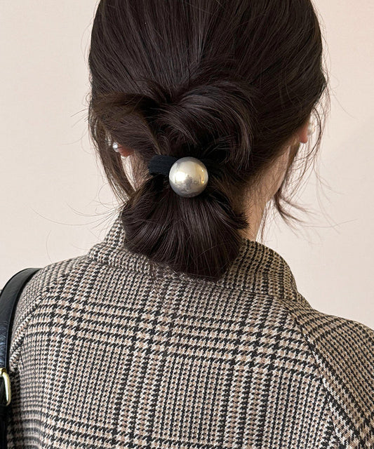 White Pearl High Elasticity Hair Tie